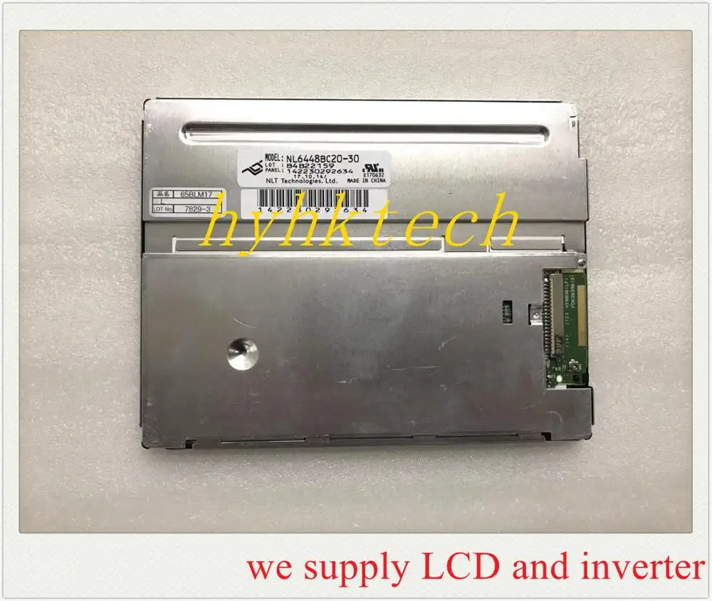 

NL6448BC20-30 NL6448BC20-30D 6.5 INCH Industrial LCD,New&original in stock, tested before shipment