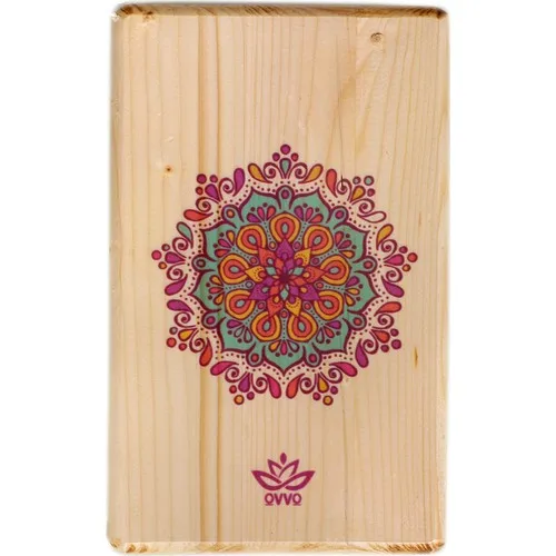 Yoga Block, Pilatese and Body Help Develop Wood Oriental Pattern Printed