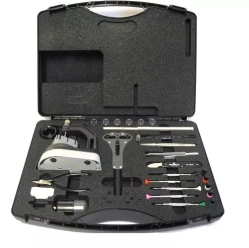 BERGEON 7815 Watchmakers Master Service Tool Case Kit Watch Repair