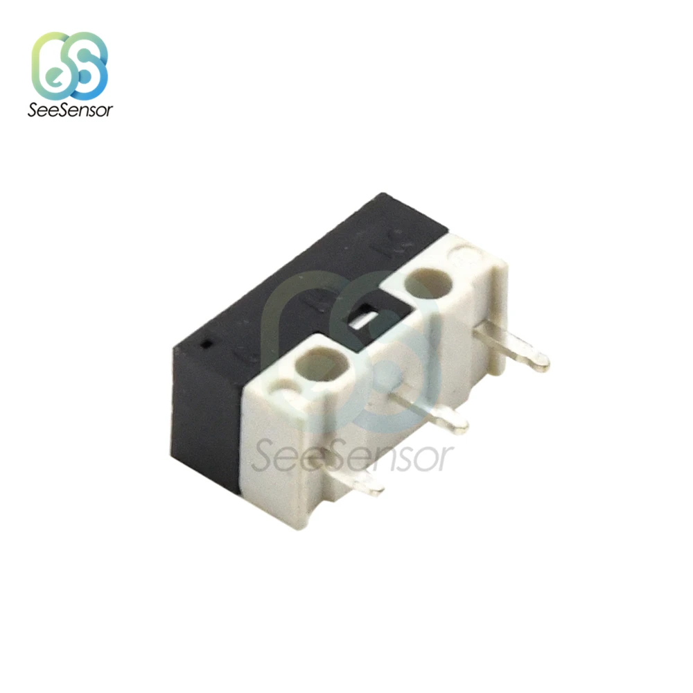 20 قطعة 12.8x5.8x6.5 مللي متر مفتاح ميكرو مصغر NC-NO-C 3 دبابيس السكتة الدماغية الحد التبديل مفتاح بـزر دفع
