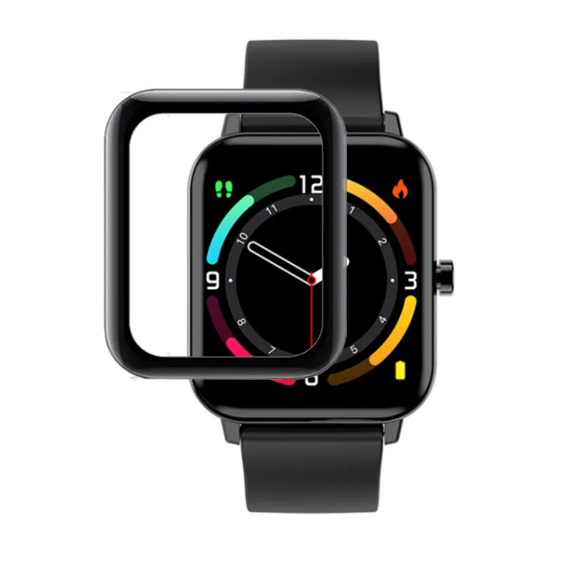 3D borde curvado suave película protectora cubierta protectora para ZTE ver en vivo deporte Smartwatch completa LCD pantalla Protector de pantalla