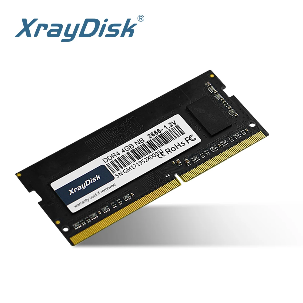 XrayDisk 메모리 Ram DDR4 8GB 4GB 16GB 2666mhz 1.2V Sodimm 노트북 고성능 노트북