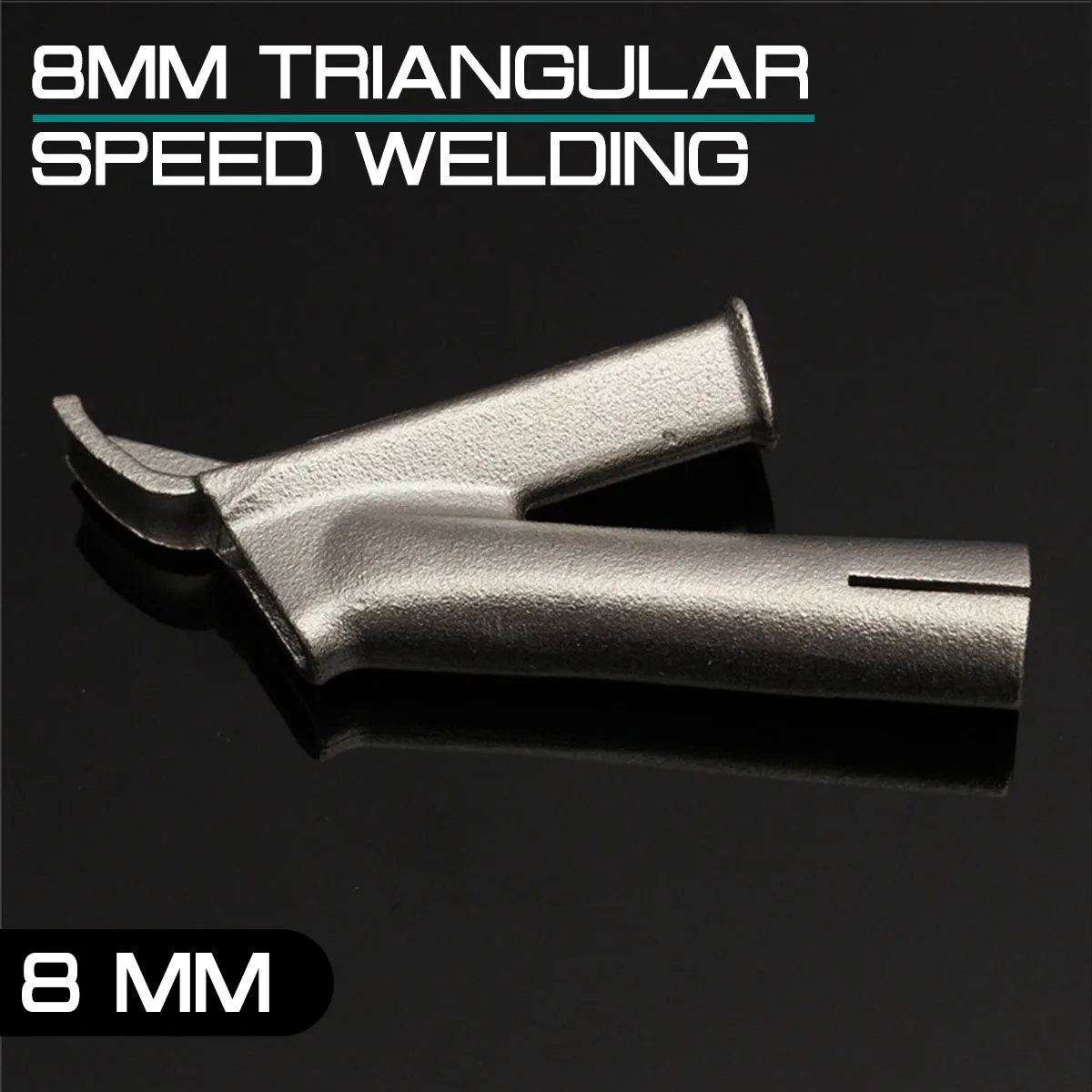8mm Triangular Speed Welding Nozzle Triangular Welding Tip for Polythene Plastic Welding Polypropylene