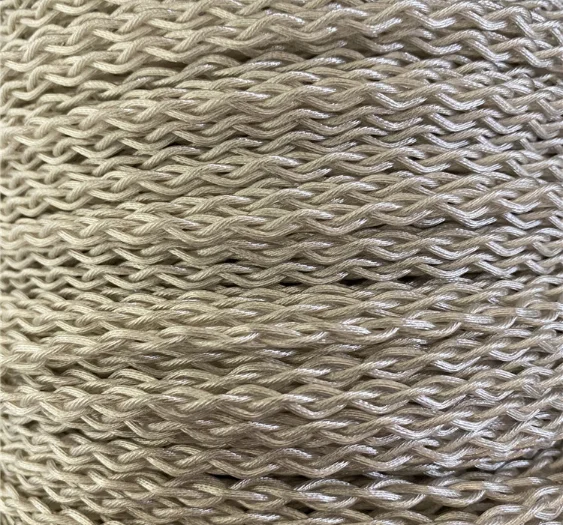 سلك نحاسي مطلي بالفضة أحادي البلورة 196 نواة 4 حصة OD:3.6 مللي متر