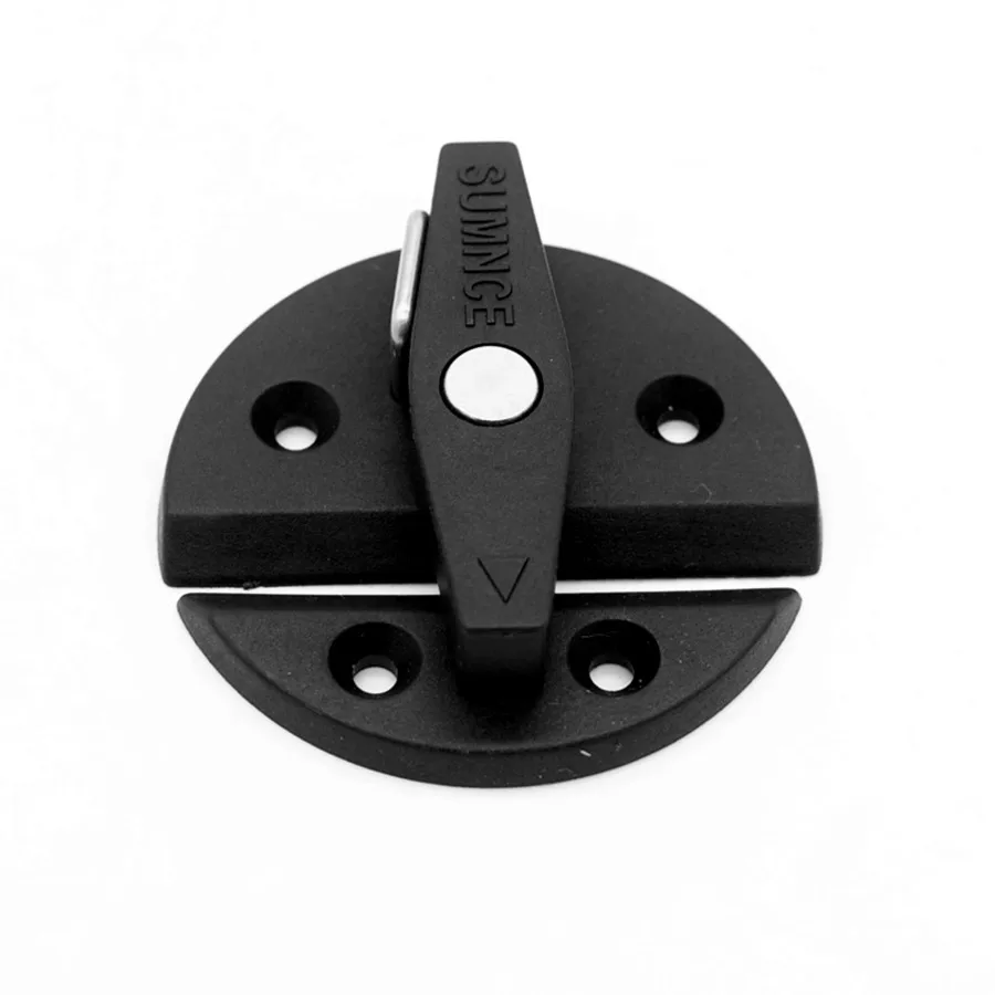 Nylon Boat Door Cabinet Round Turn Button Twist Catch Latch Marine Hardware Accessories