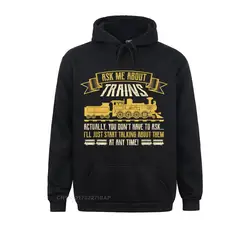 Vintage Train Funny Railway Locomotive Railroad Trains Hoodie Family Ostern Men Hoodies Printed On Clothes Special Sweatshirts