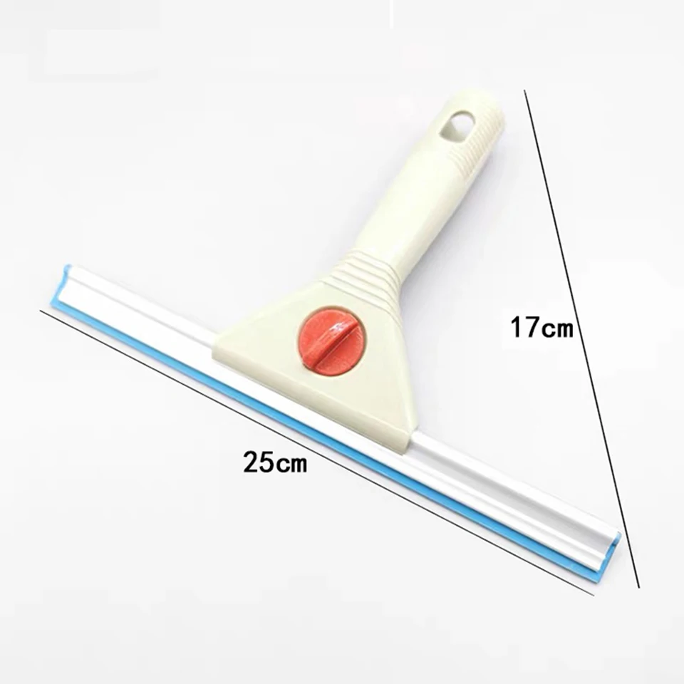 Plastic Glass Cleaning  Window Wiper Rubber Plastic Handle Window Squeegee For Glass,Window,Mirror Water Removal  KDL-4