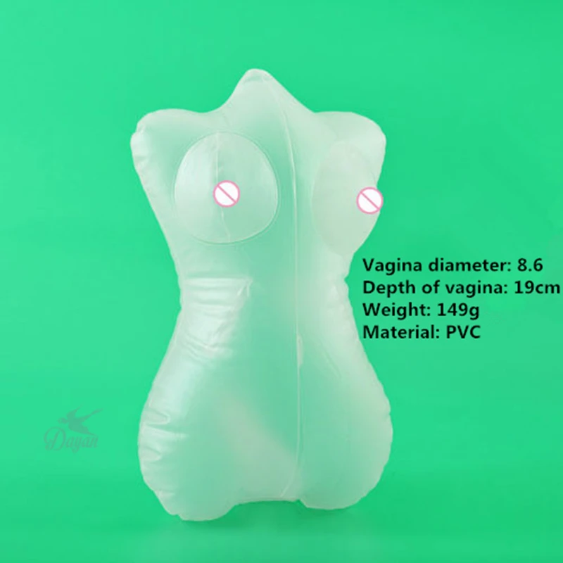 Easy To Store And Clean Inflatable Half-length Sex Doll Removable Vagina Real Pussy Sex Toy For Man Adult Products Sex Shop