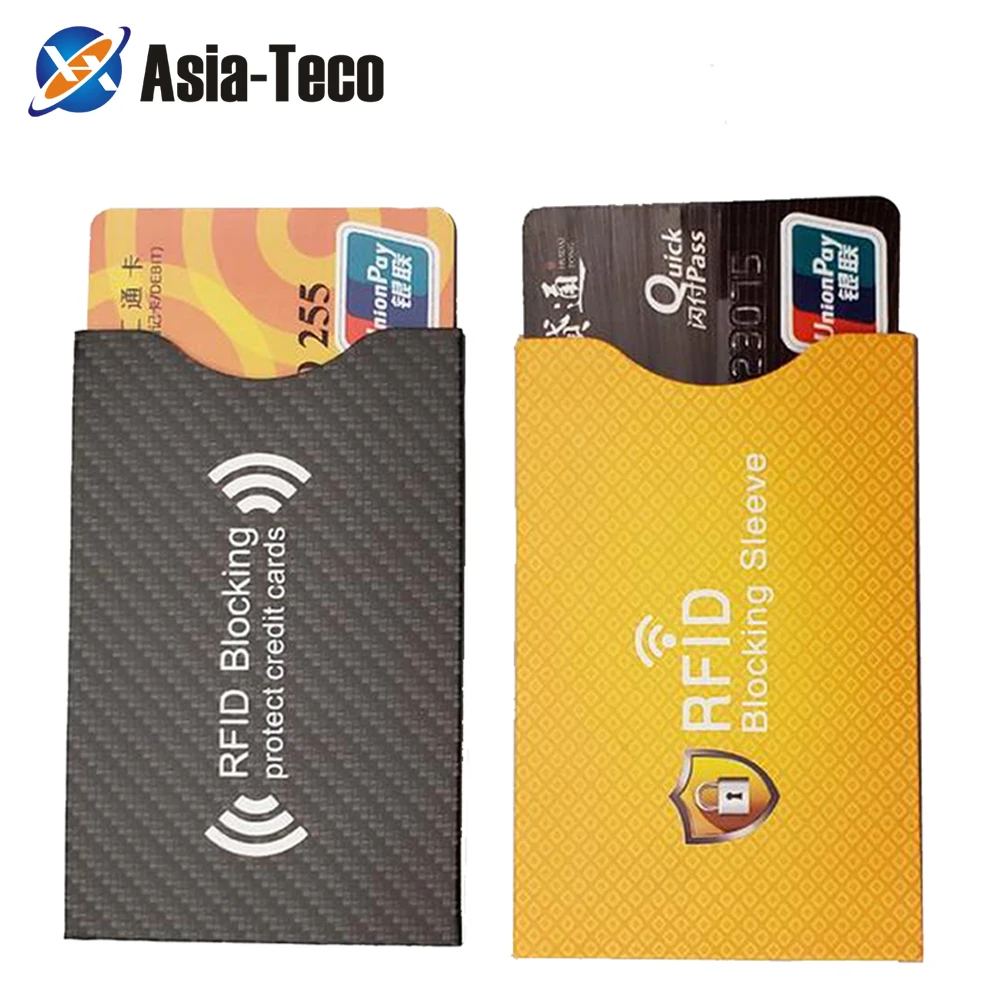 

20Pcs Hot Anti Theft for RFID Credit Card Protector Blocking Cardholder Sleeve Skin Case Covers Protection Bank Card Case New