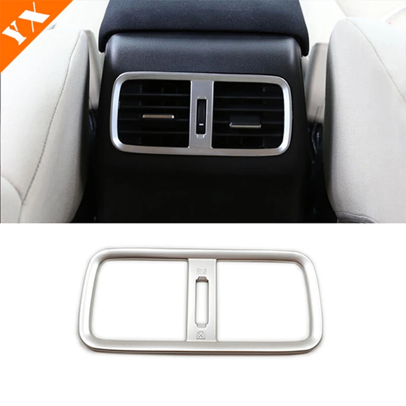 

2012 2013 2014 2015 2016 для Honda CRV CR-V ABS Матовый Автомобильный задний/задний кондиционер для выхода кондиционера, рамка для вентиляционного отверстия, ...