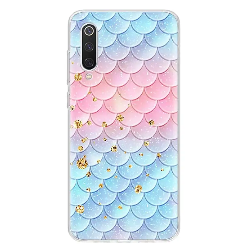 Mermaid Fish Scale Pattern Phone Case For Xiaomi Redmi Note 12 12S 13 11 11S 11T 10 11E Pro Plus 10S 9 9S 9T 8 Coque Shell Cover