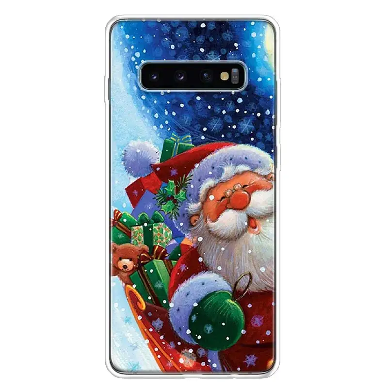 Santa Claus Father Christmas Phone Case For Samsung Galaxy A50 A51 A70 A71 A40 A41 A31 A30 A21S A20E A10 A11 A6 A7 A8 A9 Plus +