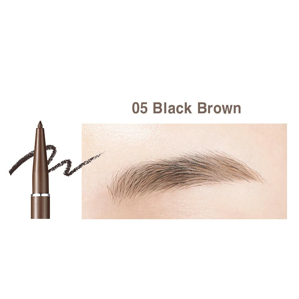 TONYMOLY Lovely Eyebrow Pencil 0.1g Waterproof Natural Long Lasting Brown Pigments Rotatable Eye Tattoo Pen Korean cosmetics