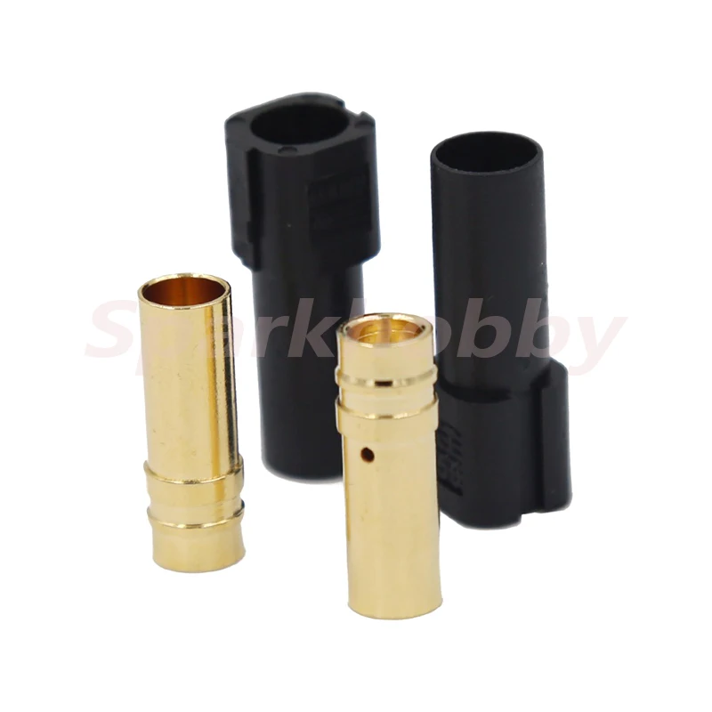 10PCS/5Pairs Amass XT150 Connector Plug Male Female 120A Large Current With 6MM Gold plated Banana Plug for RC Aircraft Car Dron