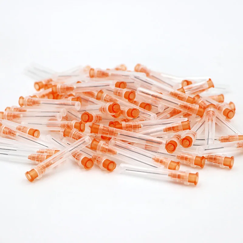 100pcs/bag Dental Sterile Endodontic Irrigation Needle Tips 0.3/0.4/0.5mm End-Closed Side Hole Syringe For Oral Hygiene Care