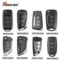 Xhorse XK Wire Remote Key XKB501EN XKLKS0EN XKKF21EN XKHY05EN XKDS00EN XKKF02EN XKFO01EN XKTO01EN for VVDI2