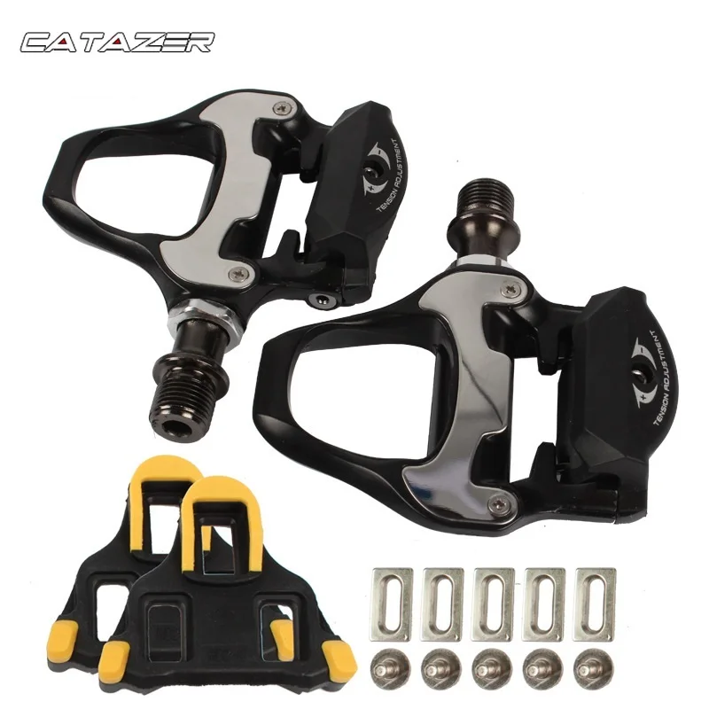 

Road Bike Pedals SPD Self-locking Pedal with Cleats R550 Bike Pedal Bicycle Accessories Bicycle Pedal Mountain Bike Pedal