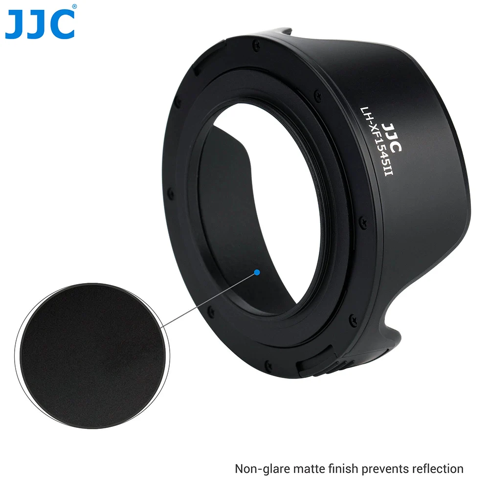 JJC Lens Hood for Nikon Nikkor Z 40mm F2, 28mm F2.8, Fujifim XF 18mm F2 R, XC 15-45mm F3.5-5.6, Canon EF 40mm F2.8 STM Lenses