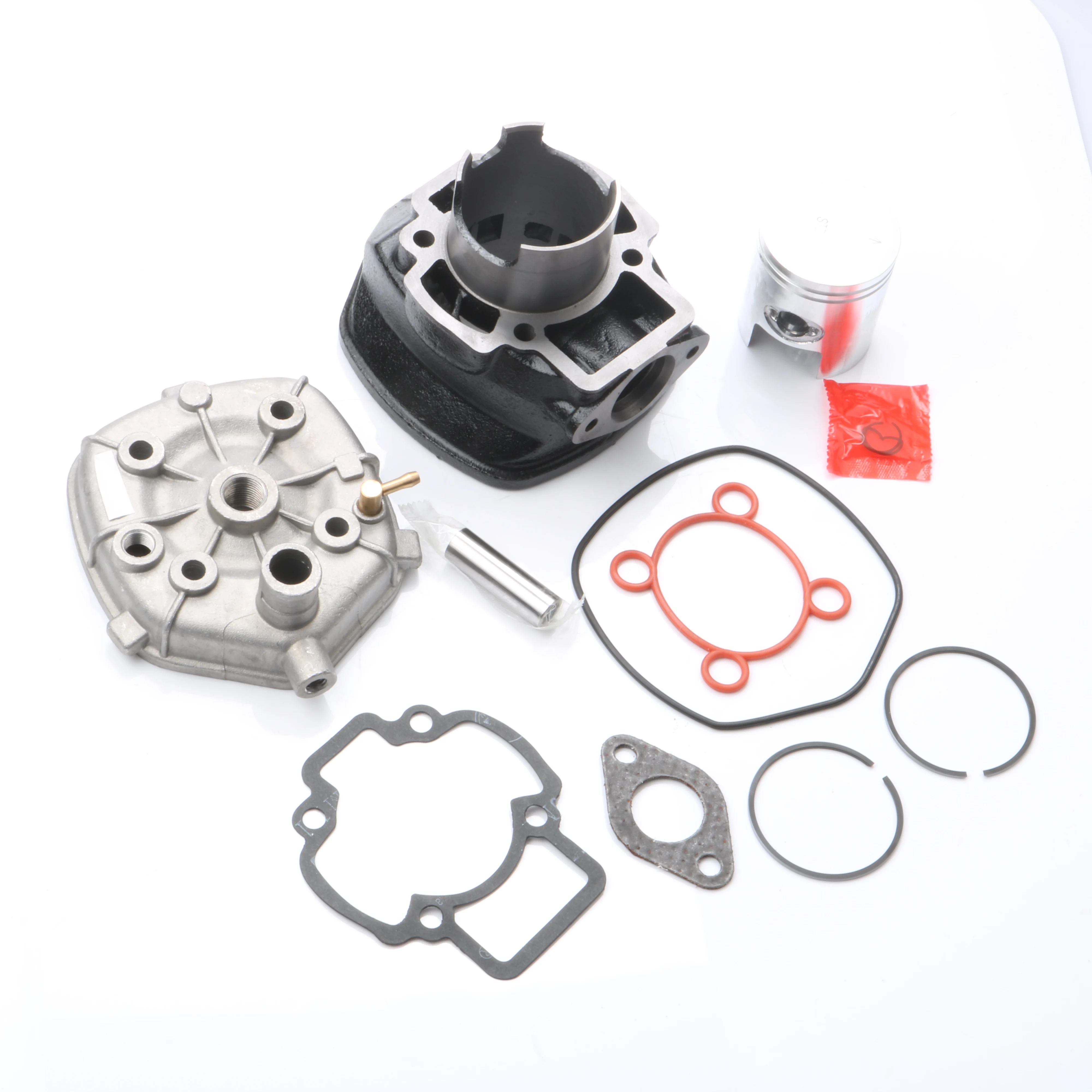 

70cc Big Bore Cylinder Kit & Piston Kit & Cylinder Gasket for PIAGGIO Nrg Mc3 Power Purejet 50 Zip Sp Eu2 50cc 100080570 47mm