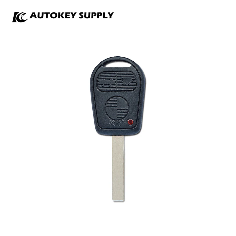 For Bmw 3, 5, 7, X5, X3, Z4, E38, E39, E46 3 Buttons Remote Key Hu92 Blade  Autokeysupply AKBMS203