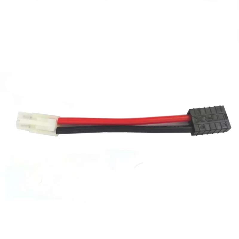 Traxxas Female TRX to Tamiya Male / TRX Male to Tamiya Female Connector Adaptor 100mm 12WG Wire for RC Lipo Battery ESC