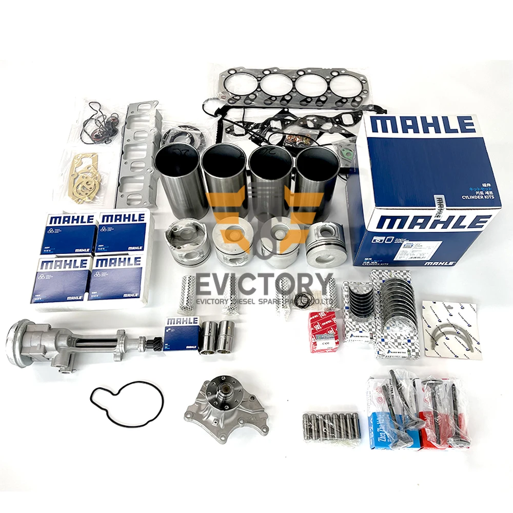 For Isuzu  600P 4JH1 4JH1-TC Engine Overhaul Rebuild Kit with water pump oil pump VALVE