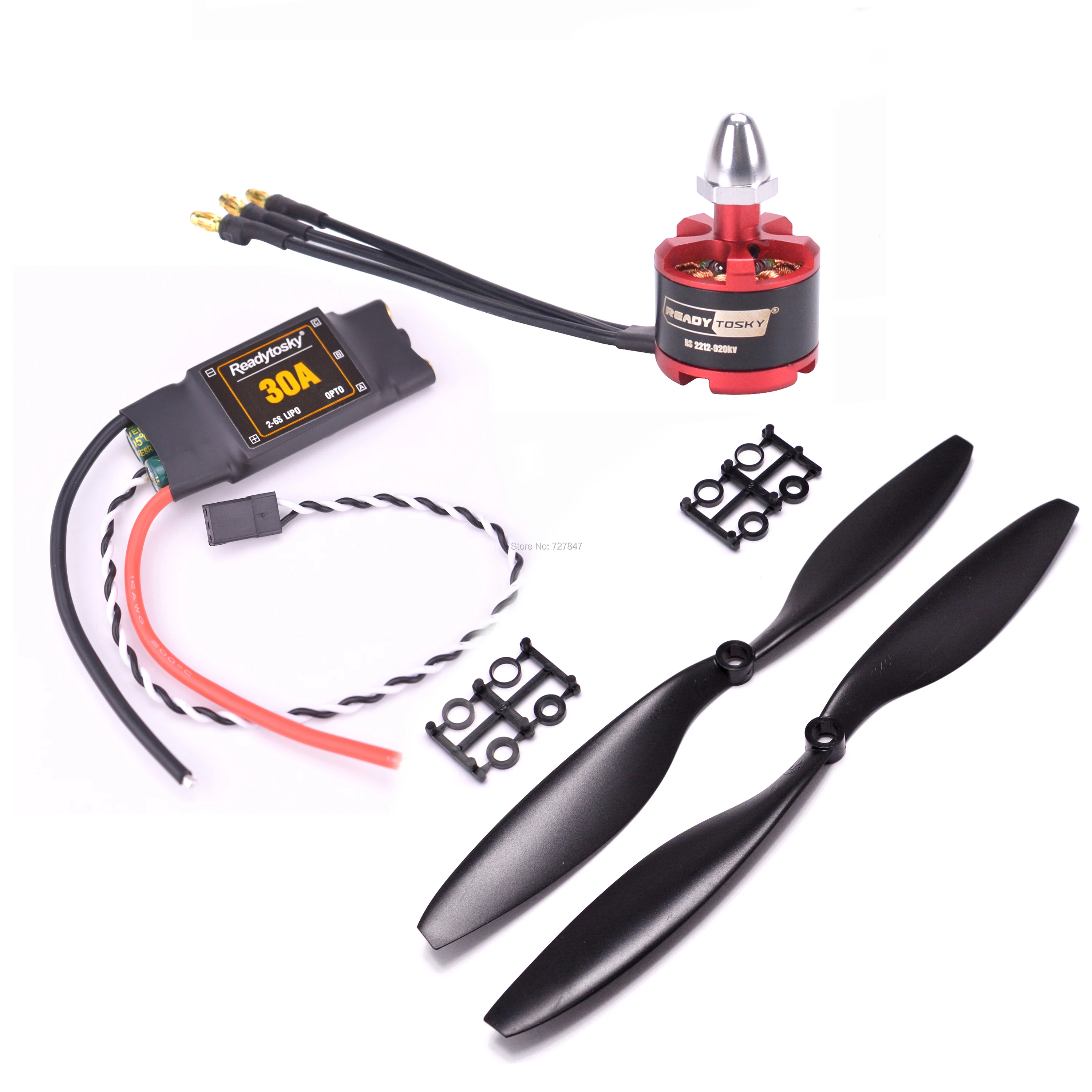 30A / 40A  ESC OPTO 2-6S Brushless ESC Electronic Speed Controller + RS2212 2212 920KV CW / CCW 2-4s Brushless Motor 1045 Prop