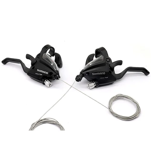 Imagen 2 del producto SHIMANO ACERA ALTUS EF500 Grupo 3x7v EZ FIRE PLUS Palanca de cambio/freno - Tamaño de palanca de 2 dedos - Velocidades delanteras 3x7 Piezas originales