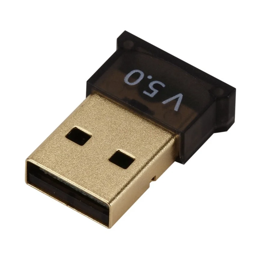 Grwibeou-adaptador inalámbrico USB Bluetooth 5,0, receptor de música, MINI BT5.0 Dongle, adaptador de Audio para ordenador, PC, portátil y tableta