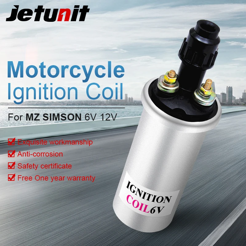 Motorcycle Ignition Coil For MZ SIMSON 6V 12V electric part high quality