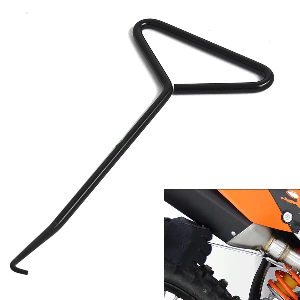 

For Husqvarna Beta Sherco Gasgas 17cm Universal T-Handle Exhaust Stand Spring Hook Puller for KTM Honda Yamaha Suzuki Kawasaki