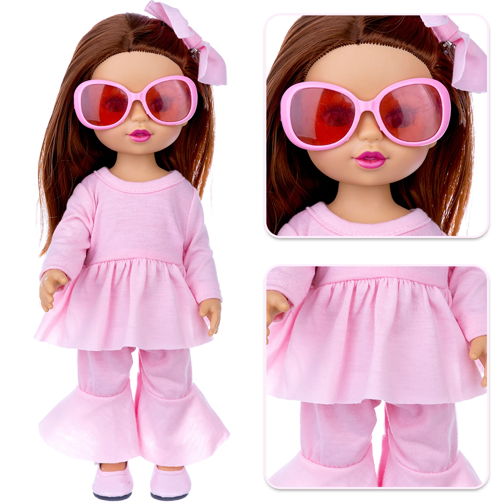 

35cm Pink Suit baby dolls pop girl silicone viny 14inch new born poupee boneca baby soft toy girl todder