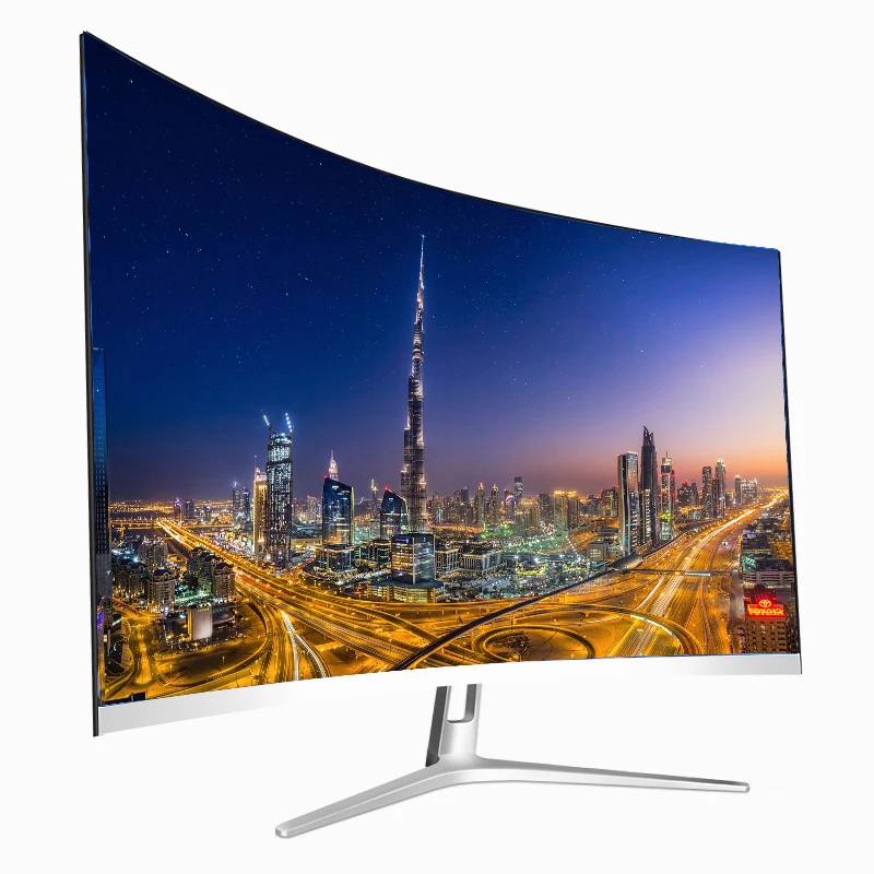 

4K resolution 27 inch led monitor computer led screen 1920*1080 144HZ 1ms response time curved gaming monitor