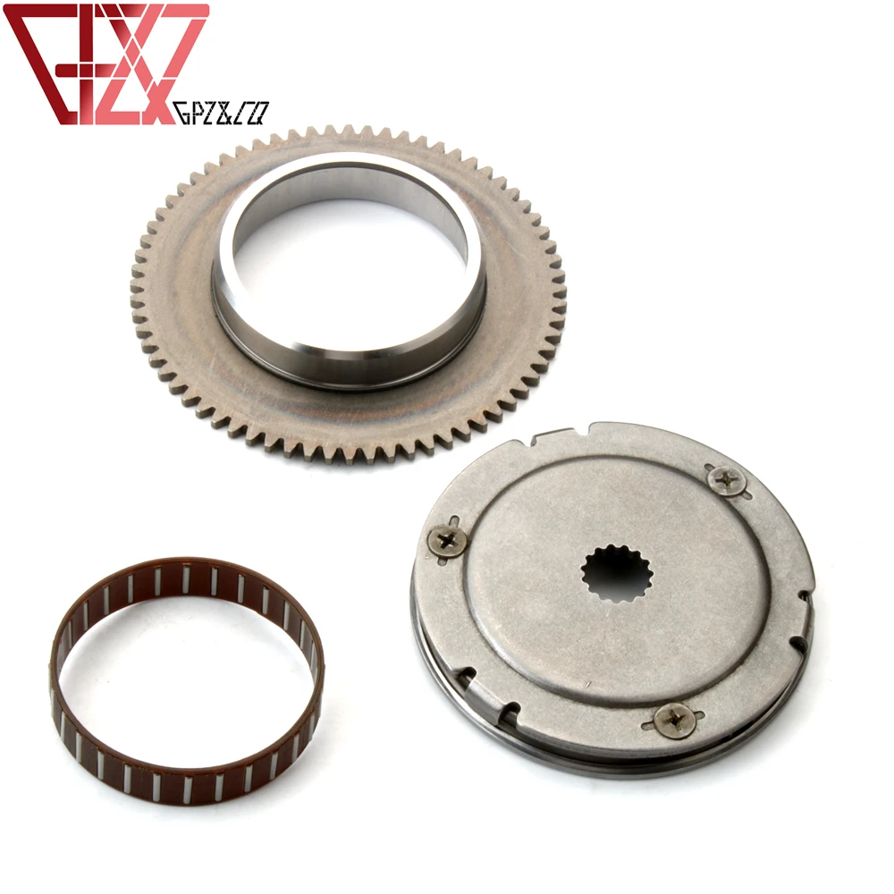 Scooter 16mm Starter Clutch Assembly for Keeway Focus Flash 50 Goccia Hacker Hurricane Matrix Pixel RY6 RY8 Swan 50cc 2-Strok