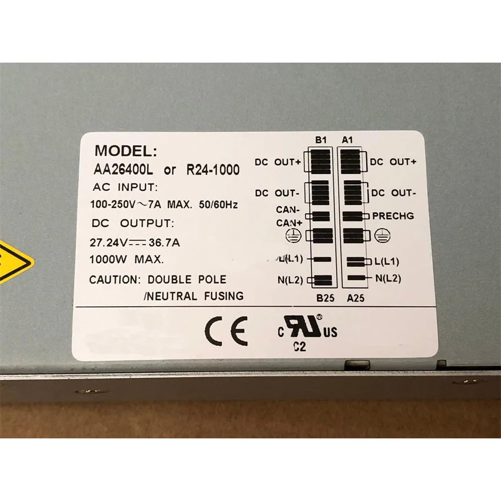 Original For Emerson AA26400L or R24-1000 Communication Power Module 27V/36A 100% Tested Before Shipment.