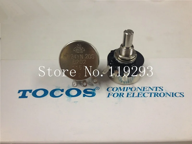 Welder Accessories potentiometer TOCOS RV24YN 20S B1K B102 B2K B202 B5K B502 B10K B103 B50K B502 --10PCS/LOT