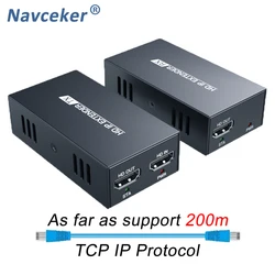 ZY-DT236 HDBitT IP HDMI Extender 200m Over UTP/STP CAT5 CAT5e CAT6 Extender HDMI With IR LAN Network RJ45 HDMI Extender Ethernet