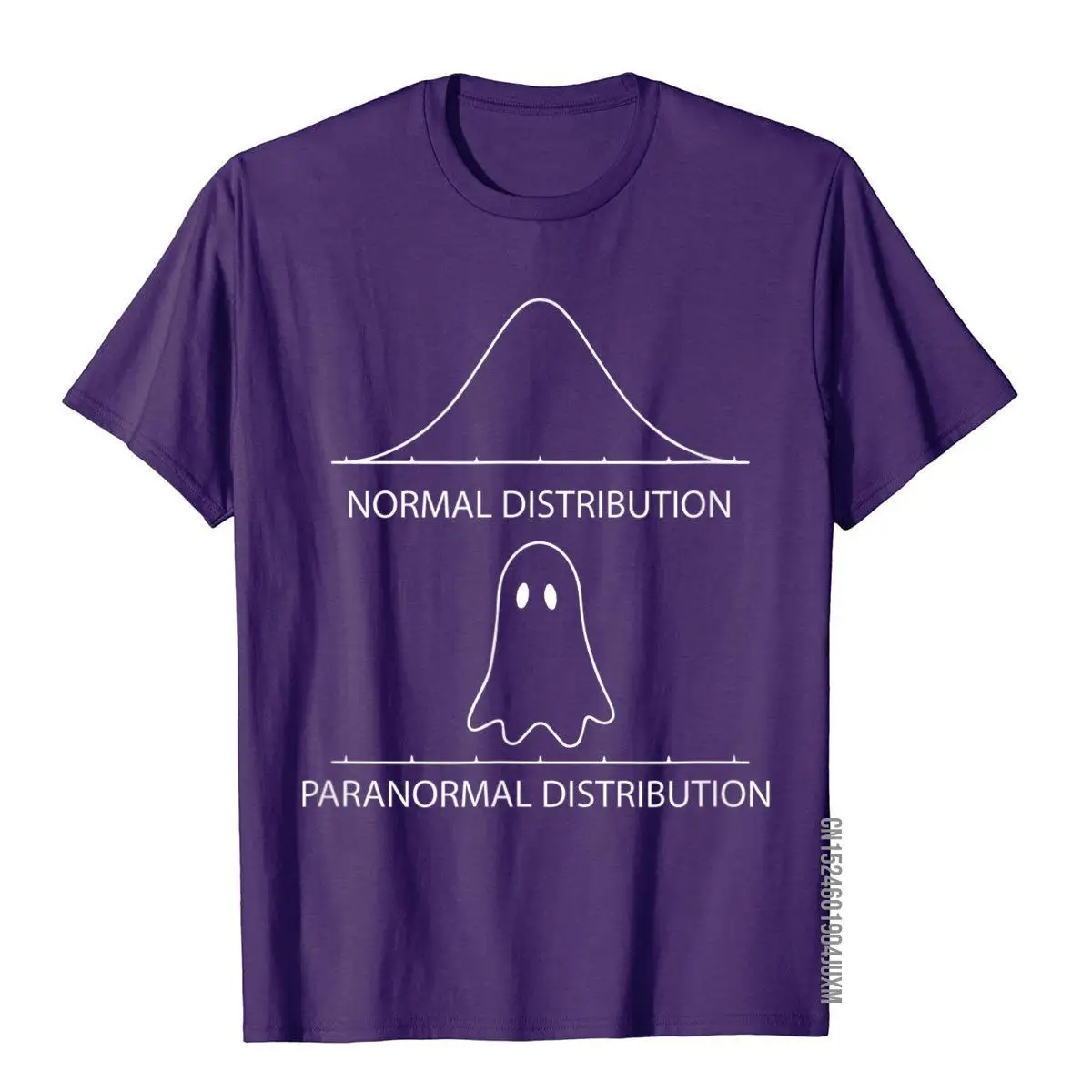 Math Statistics Normal Distribution Paranormal Distribution T-Shirt Tops Tees Fitted Vintage Cotton Boy Top T-Shirts Hip Hop