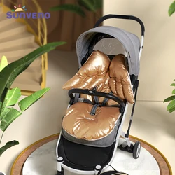 Sunveno Baby Stroller Seat Cushion Thick Warm Cozy Car Seat Pad Sleeping Mattresses Pillow For Carriage Infant Pram Accessory