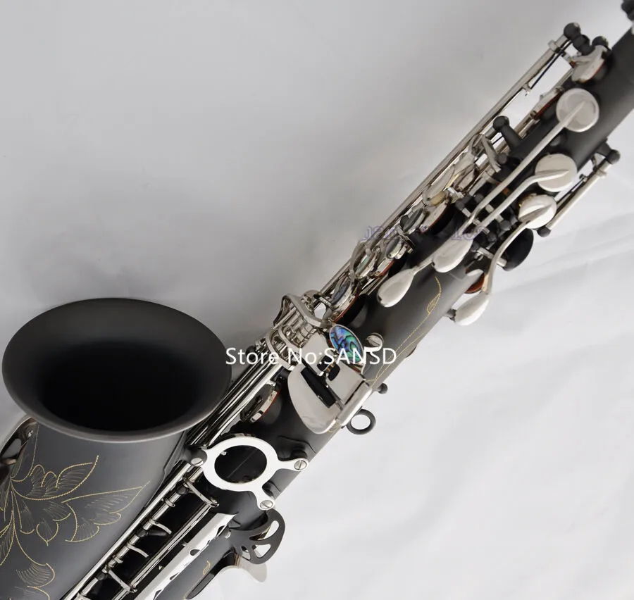 Brand New JUPITER Alto Saxophone Eb Tune Black Nickel Professional musical instrument with Case Free Shipping