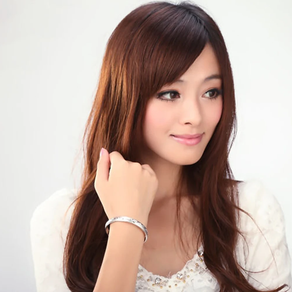 Top Quality 2020Hot Solid 925 Sterling Silver Bracelet fine fashion High Quality Jewelry For Women Men Gift