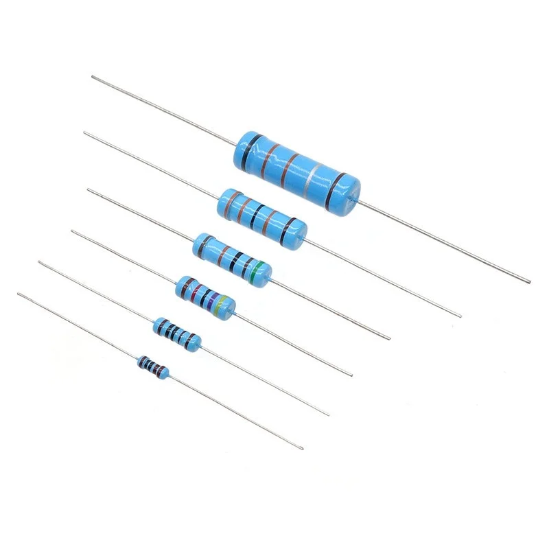 Resistor de filme do metal de 2 watts, ohm de 100K 120K 150K 180K 200K 220K 240K 270K 300K 330K 360K 390K 430K 470K