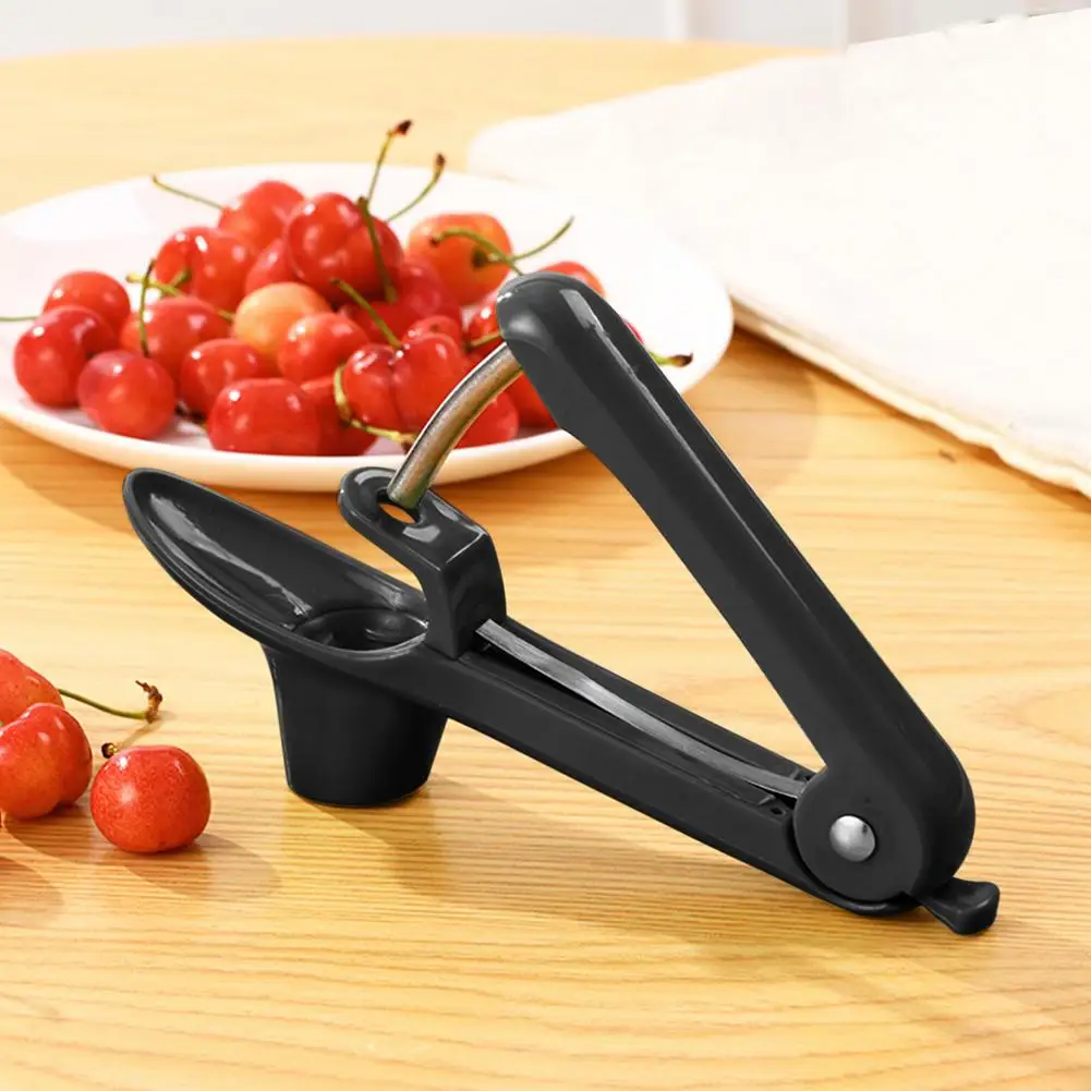 Cherry Pitter Kersen Corer Fruit Core Seed Remover Olijf Pitter Abs + Rvs Eenvoudig Te Bedienen Keuken Praktische Gadgets