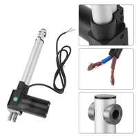 6000N DC Linear Actuator 12V 24V Stroke 30mm 50mm 100mm 150mm 200mm 400mm Telescopic Lineal Actuador Lift Bed Pull 600KG