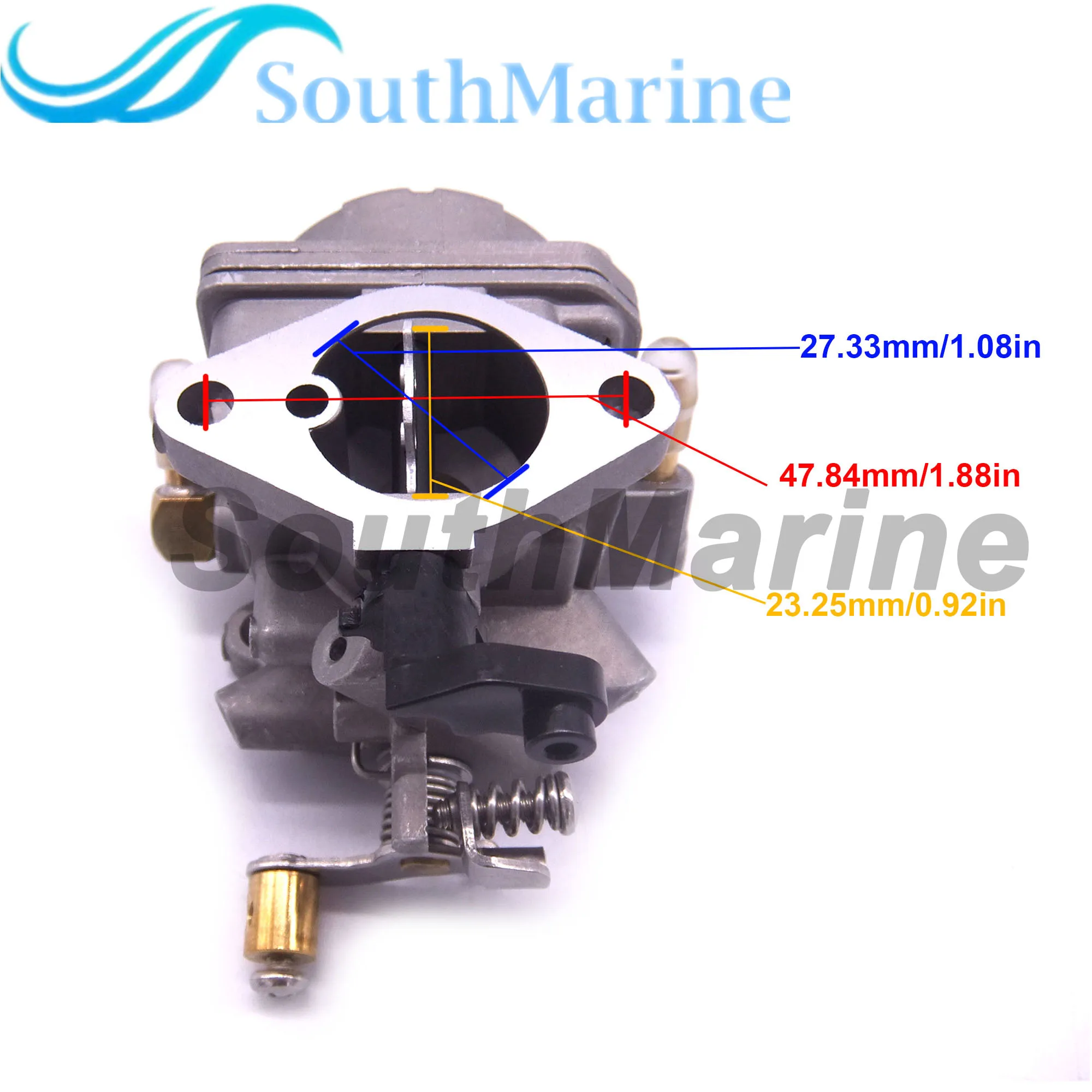 Boot Motor 6BV-14301-10 6BV-14301-11 6BV-14301-09 Carb Carburateur Assy voor Yamaha 4HP 5HP F4S F4L 4-Takt Buitenboordmotor