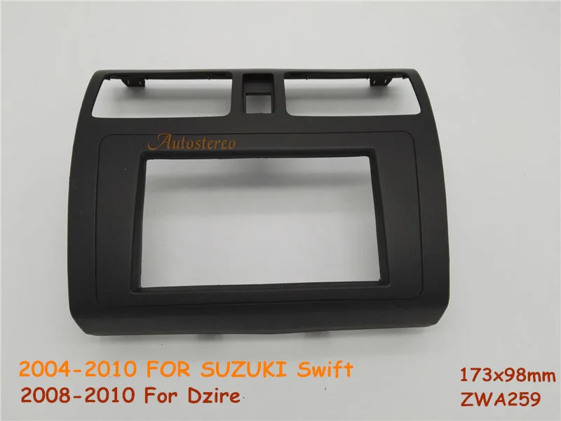 ZWNAV 11-259 2 Din Facia Fascia Panel Stereo Surround Adaptor Radio Trim for SUZUKI Swift 2004-2010,Dzire 2008-2010