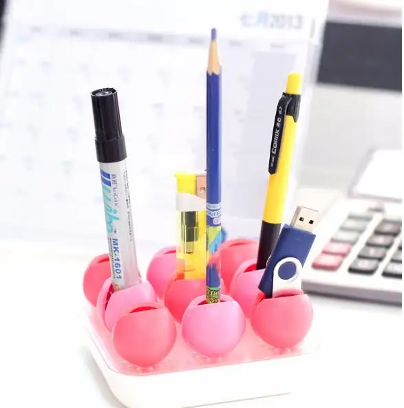 

Creative home new peculiar multi-function office desktop stationery cosmetics ornaments desktop storage box