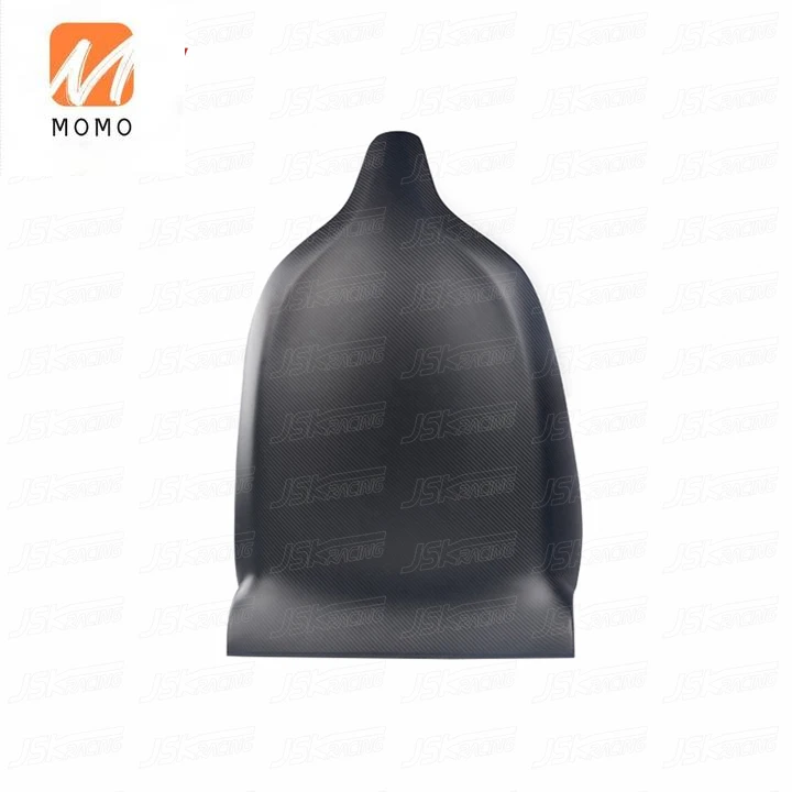 MATTE CARBON FIBER SEAT REAR PROTECTION PANEL MODEL