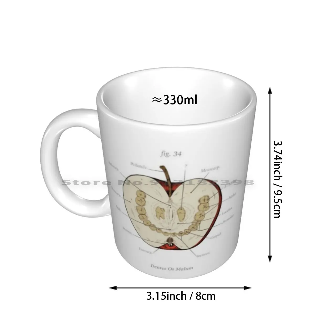 The Magnus Archives - Anatomy Class - Teeth Ceramic Mugs Coffee Cups Milk Tea Mug Pseudoscience The Magnus Archives Rusty Quill