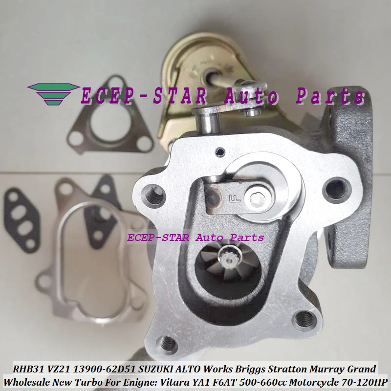 RHB31 VZ21 13900-62D51 Turbo For SUZUKI Jimny ALTO Works Briggs Stratton 500-660cc MOTORCYCLE QUAD RHINO Dune Buggy 70HP-120HP